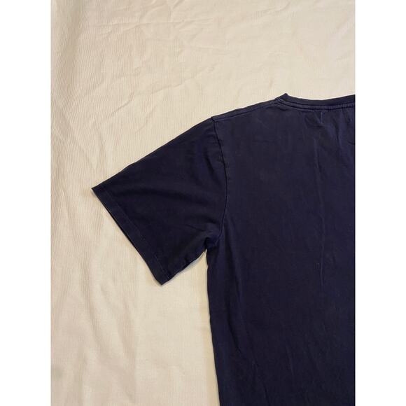 Saturdays New York City Graphic T-shirt Logo Navy Blue Mens Medium - Picture 15 of 15